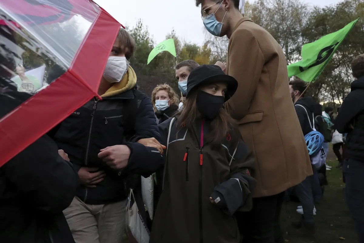 اعتراض به اجلاس اقلیمی گلاسکو اعتراض به اجلاس اقلیمی گلاسکو