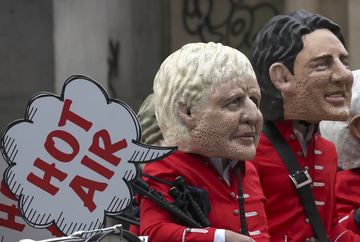 اعتراض به اجلاس اقلیمی گلاسکو اعتراض به اجلاس اقلیمی گلاسکو