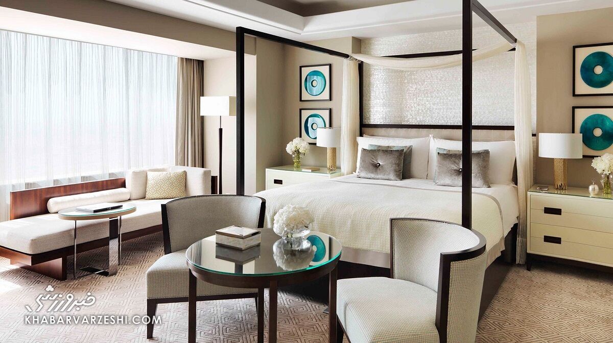 نگاهی به محل اقامت کریستیانو رونالدو در عربستان/ تصاویر «سوئیت پادشاهی» هتل CR7 را ببینید نگاهی به محل اقامت کریستیانو رونالدو در عربستان/ تصاویر «سوئیت پادشاهی» هتل CR7 را ببینید