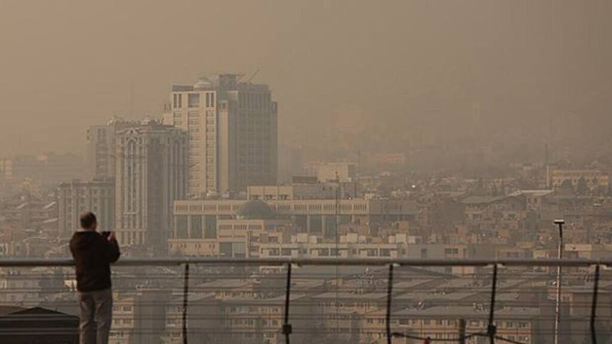 کاهش کیفیت هوا در مرکز و نیمه جنوبی تهران/ دمای شبانه زیر صفر درجه سانتی‌گراد