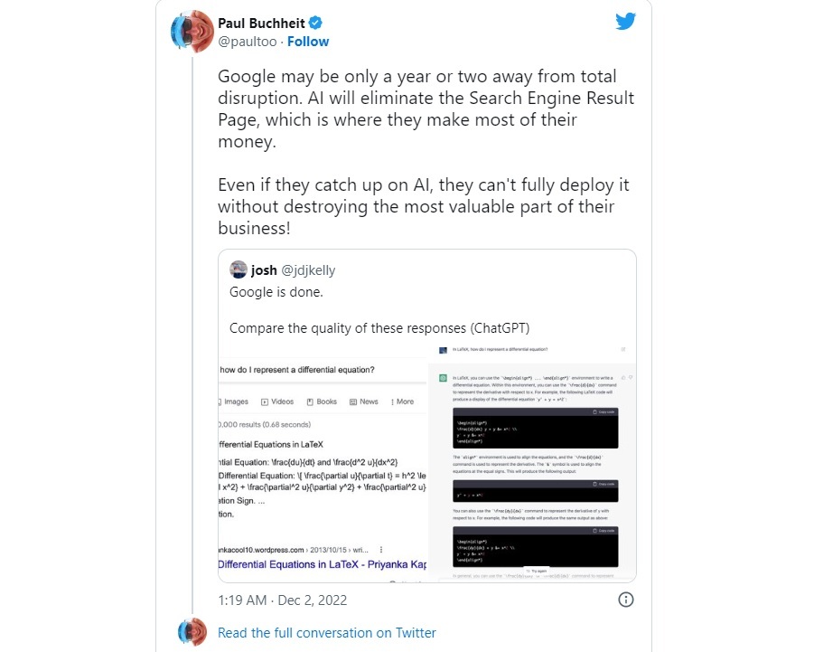 عمر گوگل به سر آمده؟