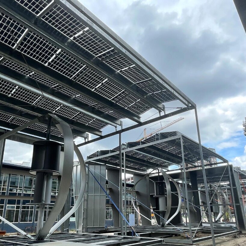 پاورنست؛ ترکیب توربین های بادی با پنل های خورشیدی برای تولید برق بیشتر پاورنست؛ ترکیب توربین های بادی با پنل های خورشیدی برای تولید برق بیشتر