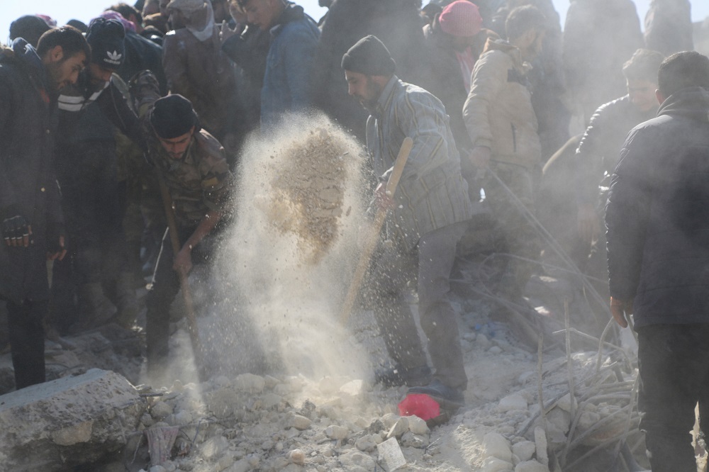 خرابی زلزله در سوریه (عکس)