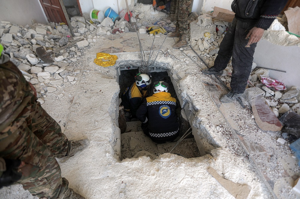 خرابی زلزله در سوریه (عکس)