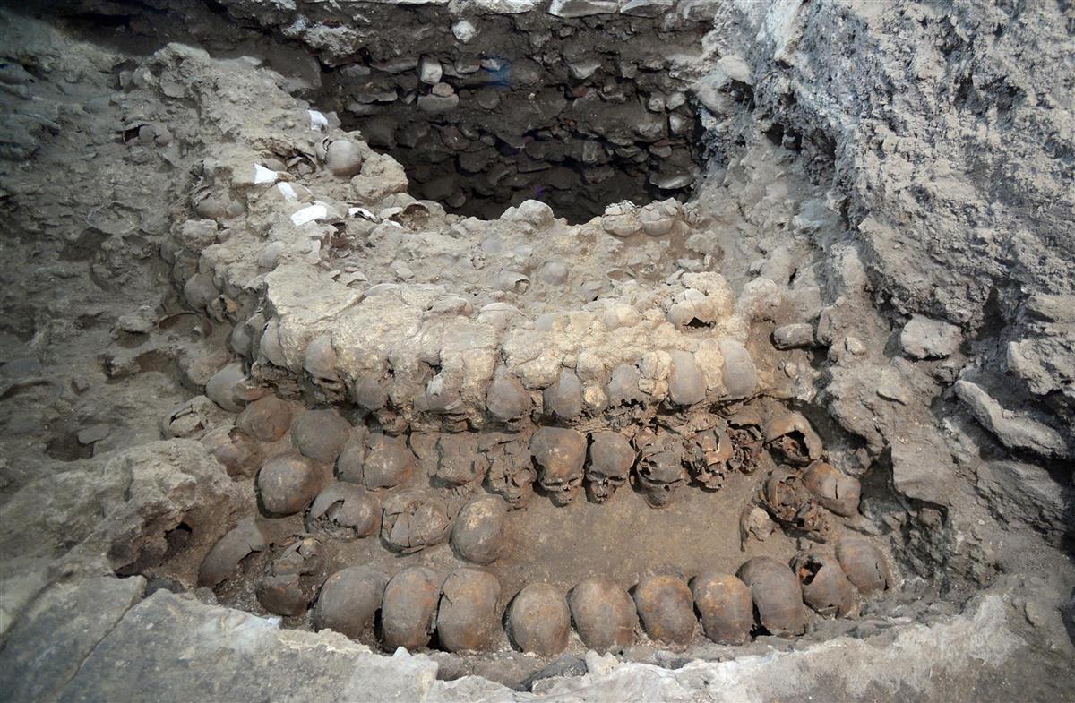 برج جمجمهها؛ مخوفترین اثر باستانشناسی در مکزیک برج جمجمهها؛ مخوفترین اثر باستانشناسی در مکزیک