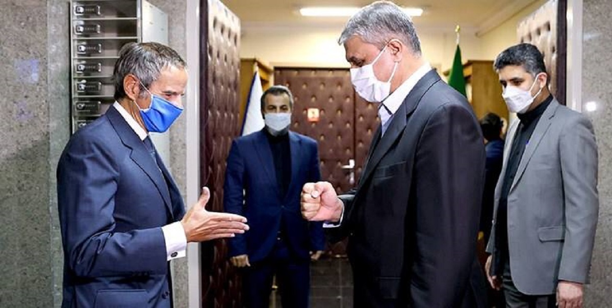 گروسی و کمالوندی گروسی: حفظ ارتباط با ایران در بالاترین سطح برای آژانس مهم است