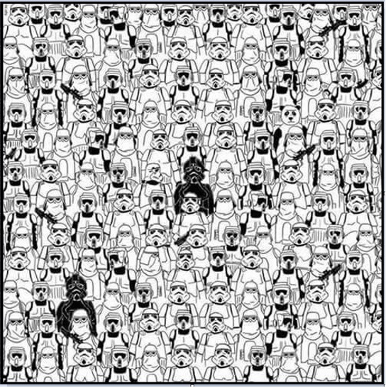 پاندای پنهان را پیدا کن (معمای تصویری)