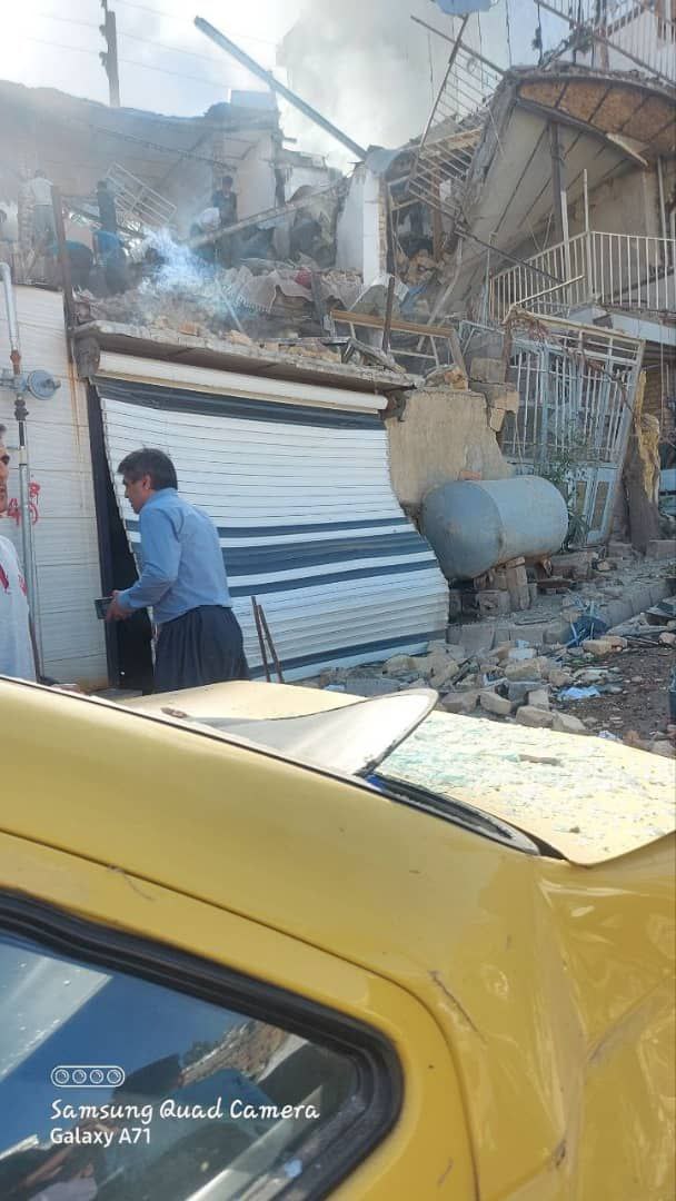 انفجار ساختمان مسکونی در شهر انفجار ساختمان مسکونی در شهر