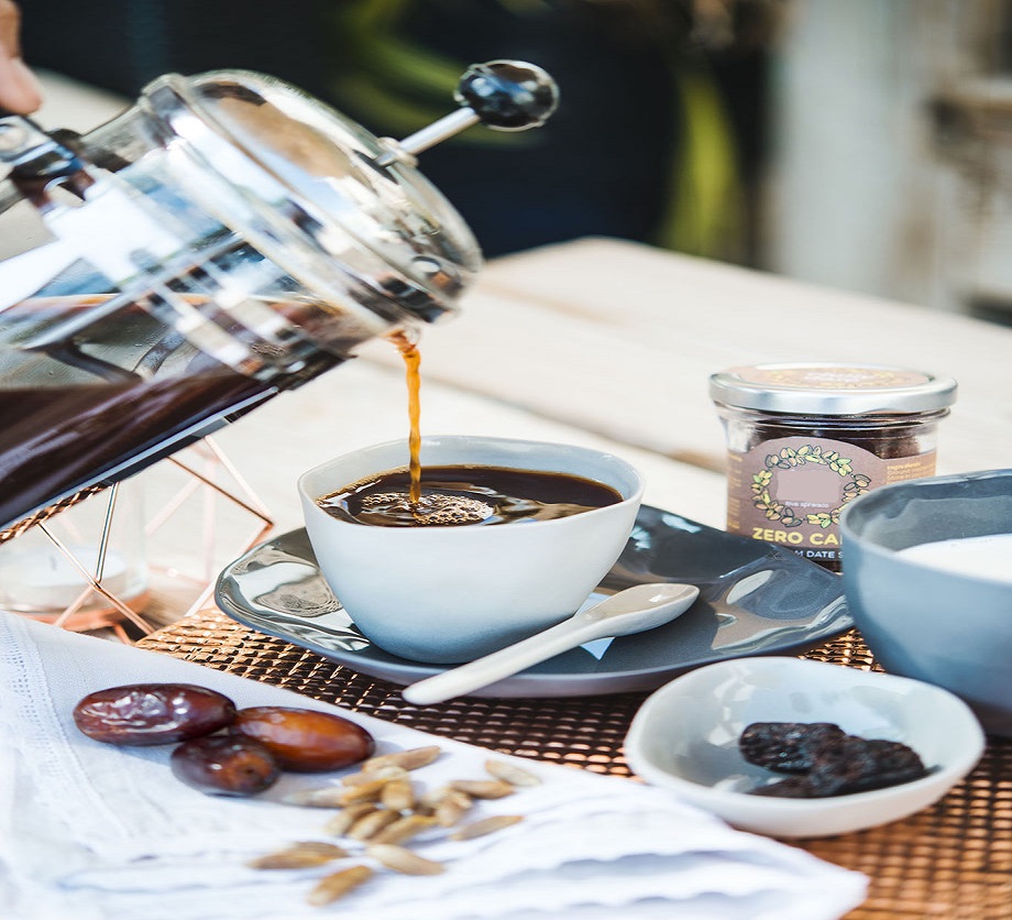 قهوه بدون کافئین با هسته خرما!