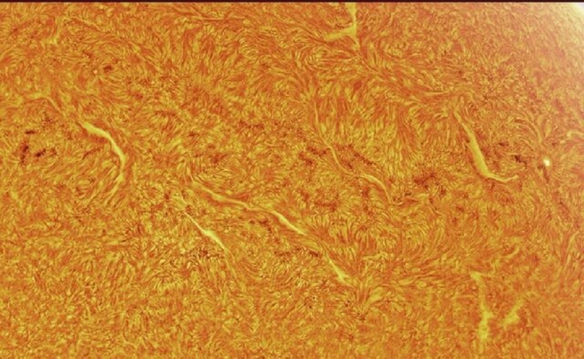 ثبت تصویری متفاوت از خورشید