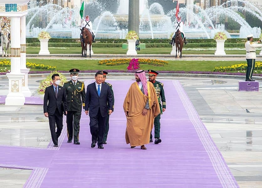 سفر رئیس جمهوری چین به سعودی (+عکس) / امضای توافقنامه شراکت استراتژیک / رئیس جمهور چین: آغاز عصر جدید روابط با سعودی سفر رئیس جمهوری چین به سعودی (+عکس) / امضای توافقنامه شراکت استراتژیک / رئیس جمهور چین: آغاز عصر جدید روابط با سعودی