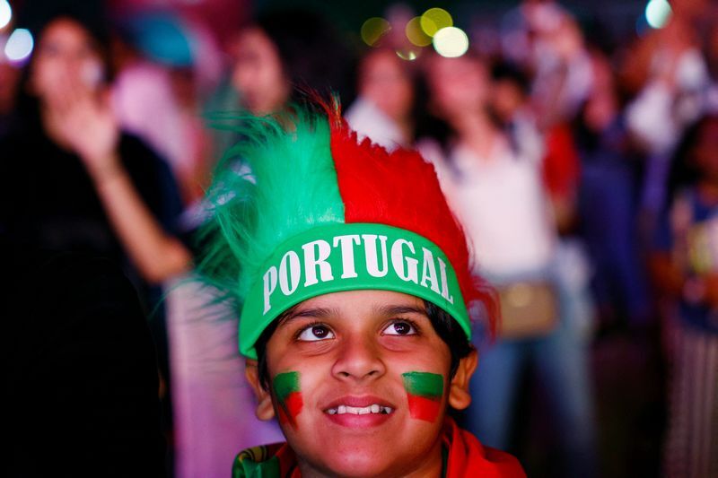 کودکان در جام جهانی (عکس)