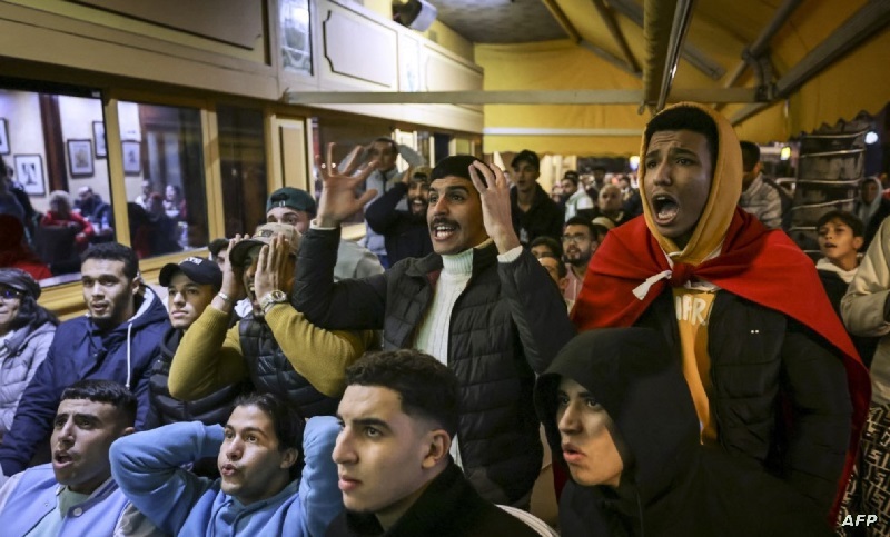 حاشیه های بازی مراکش – فرانسه حاشیه های بازی مراکش – فرانسه