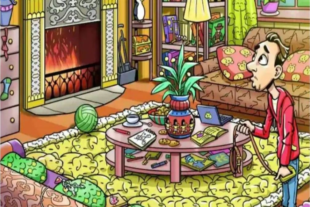 باشگاه مغز | سگ پنهان را در کمتر از 10 ثانیه پیدا کنید