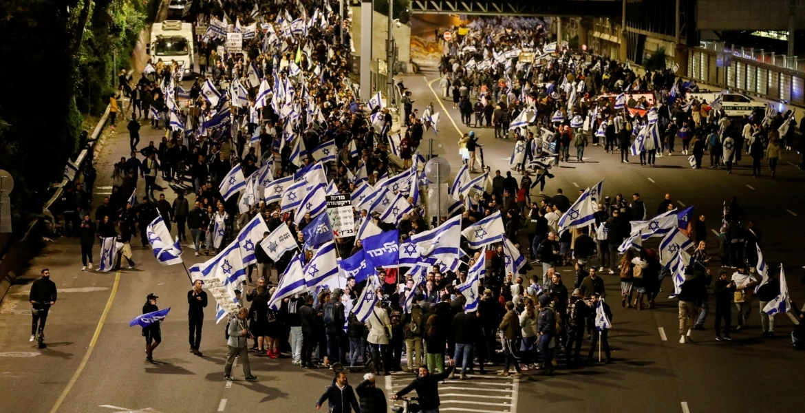 شعار علیه امریکا در تظاهرات اسرائیل شعار علیه امریکا در تظاهرات اسرائیل