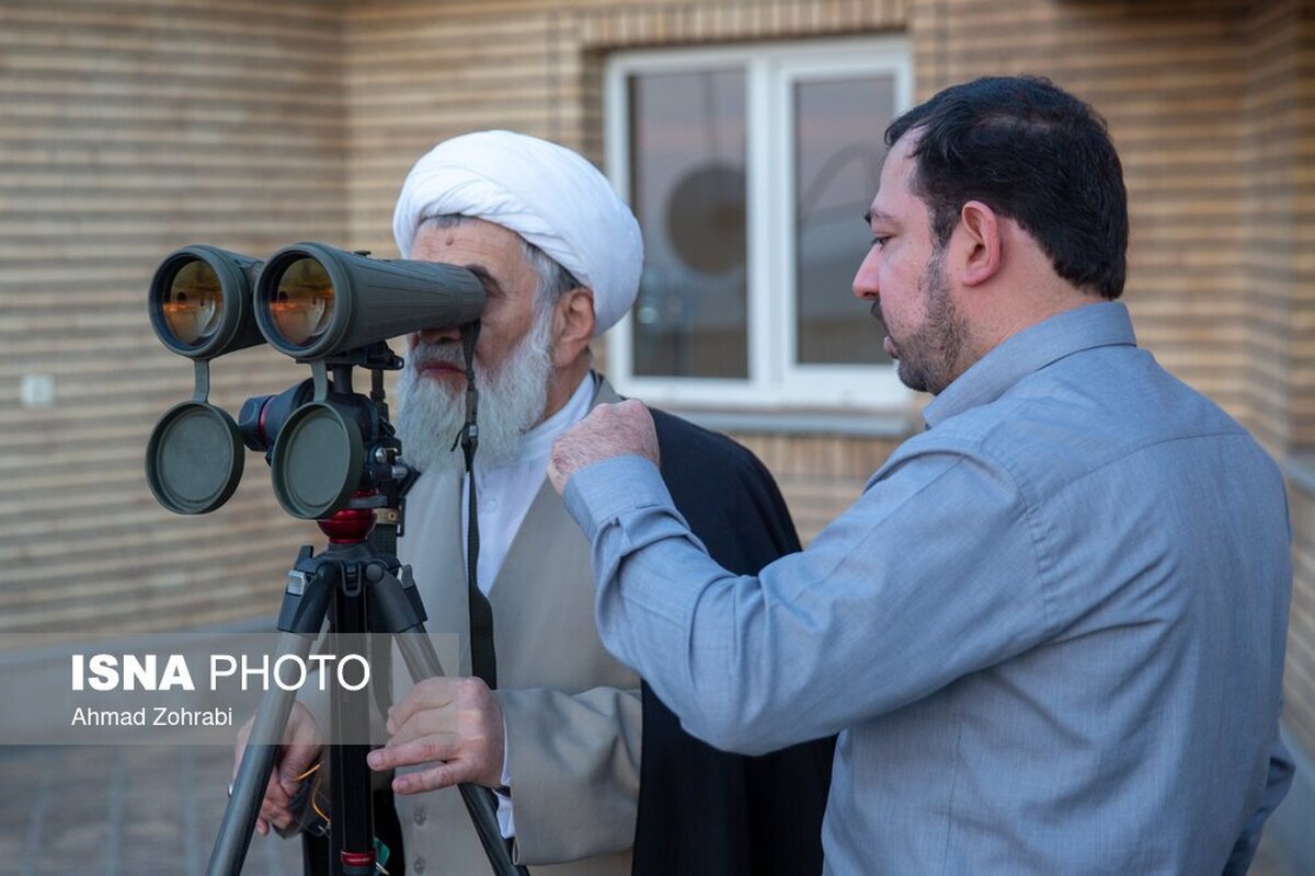 استهلال ماه شوال در قم (عکس)