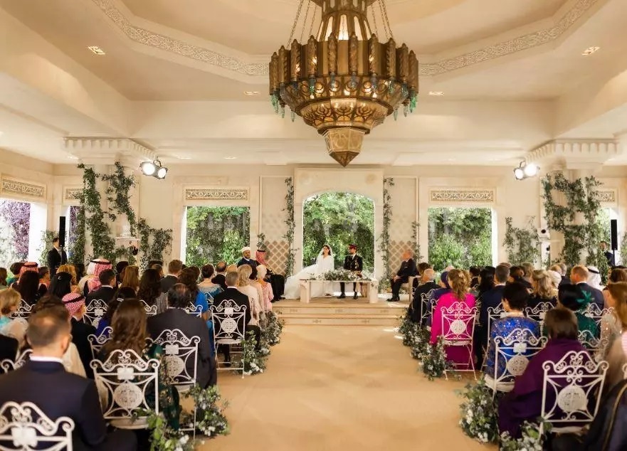 جشن عروسی ولیعهد اردن (+عکس)