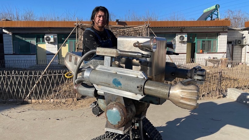 ساخت ربات امنیتی از ضایعات فلزی ساخت ربات امنیتی از ضایعات فلزی